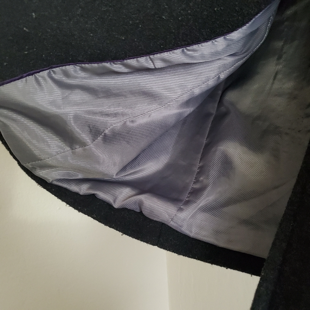 Calvin Klein Double Breasted Black Wool … - Picture 4 of 8
